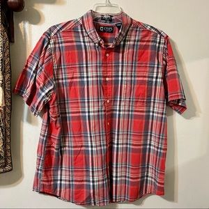 Chaps plaid shirt for men size XL